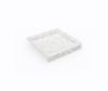 Swanstone SS-3232 32x32 Alcove Shower Pan with Center Drain, Ice