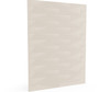 Swanstone Modern Subway Tile Glue-Up Bathtub & Shower Single Wall Panel 62 x 84 Mountain Mist