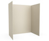 Swanstone SMMK72-3062 30x62x72 Smooth Glue-Up Tub Wall Kit, Coastal Sands