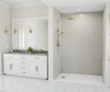 Swanstone Traditional Subway Tile Glue-Up Shower Wall Kit 36x50x96 Birch