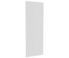 Swanstone Metro Subway Tile 32 x 84 Glue-Up Bathtub & Shower Wall Panel, White