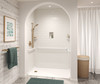 Swanstone Metro Subway Tile Glue-Up Tub Wall Kit 30x62x72 Coastal Sands