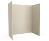 Swanstone Traditional Subway Tile Glue-Up Tub Wall Kit 32x62x72 Coastal Sands