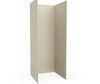 Swanstone SMMK96-3636 36x36x96 Smooth Glue-Up Shower Wall Kit, Coastal Sands