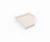 Swanstone SS-36NEO 36x36 Corner Shower Pan with Center Drain, Tahiti White