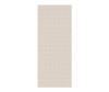Swanstone Metro Subway Tile 30 x 72 Glue-Up Bathtub Shower Wall Panel, Tahiti White