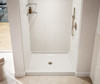 Swanstone SS-3448 34 x 48 Alcove Shower Pan with Center Drain, Coastal Sands