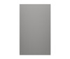Swanstone Smooth Glue-Up Bathtub & Shower Double Wall Panel 36x96 Ash Gray