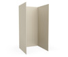 Swanstone SMMK72-3636 36 x 36 x 72 Smooth Glue-Up Bathtub and Shower Wall Kit, Coastal Sands