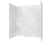 Swanstone Traditional Subway Tile Glue-Up Tub Wall Kit 34x62x72 Carrara