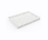 Swanstone SS-3448 34 x 48 Alcove Shower Pan with Center Drain, Ice