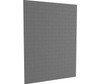 Swanstone Metro Subway Tile 62 x 84 Glue-Up Bathtub & Shower Wall Panel, Ash Gray
