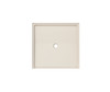 Swanstone STS-3738 37 x 38 Alcove Shower Pan with Center Drain, Mountain Mist