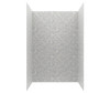 Swanstone Metro Subway Tile Glue-Up Shower Wall Kit 42×62×96 Ice