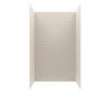 Swanstone Metro Subway Tile Glue-Up Shower Wall Kit, 36x50x84 Bisque