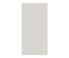 Swanstone Metro Subway Tile Glue Up Bathtub and Shower Wall Panel 38 x 72 Carrara
