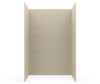 Swanstone Modern Subway Tile Glue-Up Shower Wall Kit 34 x 50 x 96 Coastal Sands