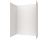 Swanstone® Smooth Glue-Up Shower Wall Kit 42 x 62 x 84 White SMMK844262