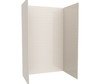 Swanstone Metro Subway Tile Glue-Up Bathtub and Shower Wall Kit, 36 x 62 x 96, Bisque