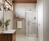 Swanstone MSMK-7238 38x72 Modern Subway Tile Glue-Up Bathtub Shower Wall Panel, Mountain Mist