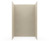 Swanstone® TSMK96-3662 36" x 62" x 96" Traditional Subway Tile Glue-Up Shower Wall Kit, Coastal Sands