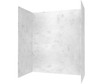 Swanstone SMMK72-3462 34x62x72 Smooth Glue-Up Tub Wall Kit, Carrara