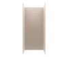 Swanstone Metro Subway Tile Glue-Up Shower Wall Kit 36 x 36 x 84 Tahiti White