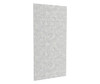 Swanstone Metro Subway Tile Glue up Bathtub & Shower Single Wall Panel 34x72 Ice