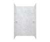 Swanstone Traditional Subway Tile Glue-Up Tub Wall Kit 32x62x72 Ice