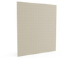 Swanstone Metro Subway Tile Glue Up Bathtub & Shower Single Wall Panel 62 x 72 Coastal Sands