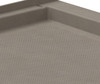 Swanstone SS-3660 36 x 60 Alcove Shower Pan with Center Drain, Limestone