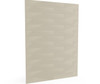 Swanstone Modern Subway Tile Glue-Up Bathtub and Shower Wall Panel, 62 x 96, Coastal Sands