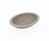 Swanstone UL-1913 13 x 19 Undermount Single Bowl Sink, Limestone