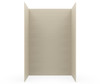 Swanstone Modern Subway Tile Glue-Up Shower Wall Kit 34x62x96 Coastal Sands