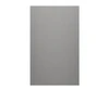 Swanstone Traditional Subway Tile Glue-Up Bathtub & Shower Wall Panel 34x84 Ash Gray