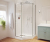 Swanstone Metro Subway Tile 42x96 Glue Up Bathtub & Shower Wall Panel White