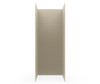 Swanstone Metro Subway Tile Glue-Up Shower Wall Kit 36x36x96 Coastal Sands