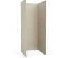 Swanstone Metro Subway Tile Glue-Up Shower Wall Kit 36x36x96 Coastal Sands