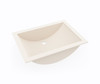 Swanstone UC-1913 13 x 19 Undermount Single Bowl Sink Tahiti White