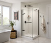 Swanstone Metro Subway Tile Glue Up Bathtub and Shower Wall Panel 42x84 Coastal Sands