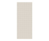Swanstone Metro Subway Tile 30 x 72 Glue-Up Bathtub Shower Wall Panel, Bisque