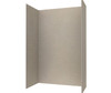 Swanstone Metro Subway Tile Glue-Up Bathtub and Shower Wall Kit, 30 x 62 x 96, Limestone