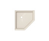 Swanstone SS-36NEO 36x36 Corner Shower Pan with Center Drain, Mountain Mist
