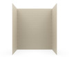 Swanstone Metro Subway Tile Glue-Up Bathtub & Shower Wall Kit 34x42x72 Coastal Sands