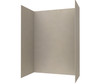Swanstone SMMK84-4262 42x62x84 Smooth Glue-Up Shower Wall Kit Limestone