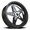 Vision Wheel 5x114.3 Gloss Black Machined Machined Star Wheel