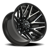 Vision Wheel 8-170 GBMF Gloss Black Machined Wheel