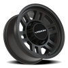 Vision Wheel 8x6.5 Satin Black VIS OVERLAND Automotive Wheel