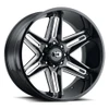 Vision Wheel 8-165.1 GBMS Razor Gloss Black Machined Wheel