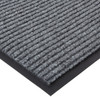 Durable 613S48GY Spectra Rib Entrance Mat, 4 Feet By 8 Feet By .375 Inch Thick, Gray